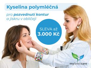 Pozvednutí kontur obličeje kys. polymléčnou SLEVA až 3.000 Kč