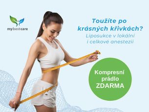 LIPOSUKCE v lokální i celkové anestezii + KOMPRESNÍ PRÁDLO ZDARMA