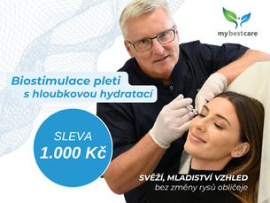 Biostimulace a hloubková hydratace SLEVA 1.000 Kč