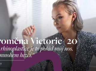 Plastická operace nosu - Proměna Victoria