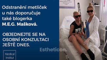 Odstranění metliček laserem na klinice Medical Institut v Plzni
