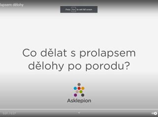 Co dělat s prolapsem dělohy