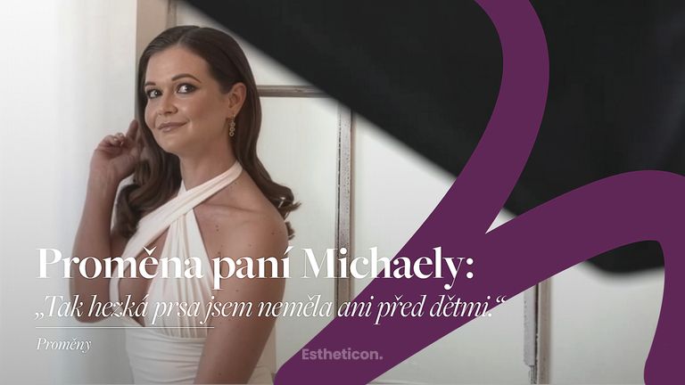 Modelace prsou - proměna Míša