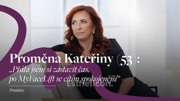Plastická operace obličeje - proměna Kateřina