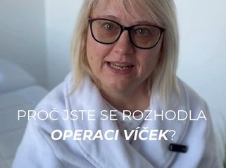 Operace očních víček v analgosedaci